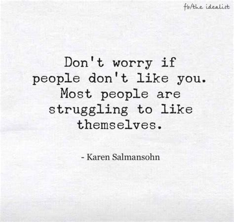 most people are struggling to like themselves quotes to