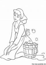 Cinderella Aschenputtel sketch template