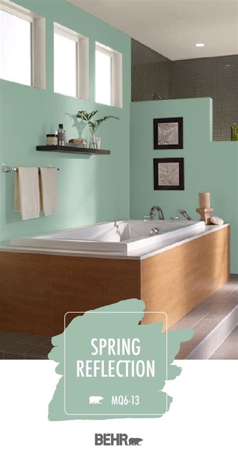 Adding A Spa Like Style To This Master Bathroom Behr Paint In Spring