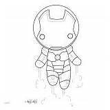 Chibi Iron Man Coloring Pages Flying Clipart Superhero Tagged Posted sketch template