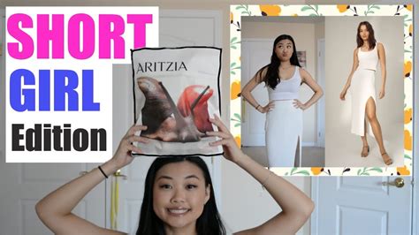Aritzia Try On Haul Review For Short Girls A