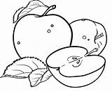 Bestappsforkids Kidscolouringpages Fruit Multiple Embroidery sketch template
