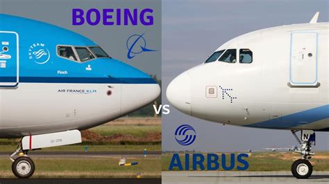 boeing vs airbus how they compare youtube