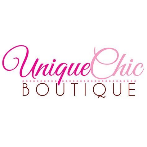 unique chic boutique logo design