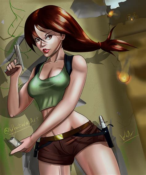 lara croft [tomb raider] fan art gaming