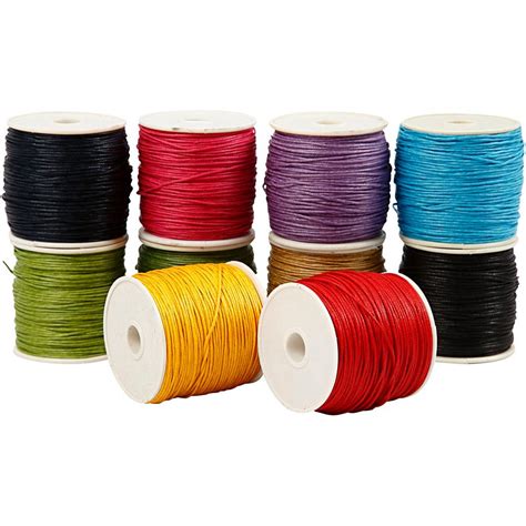 cotton cord assortment  mm strong colours   cc craftsuprint