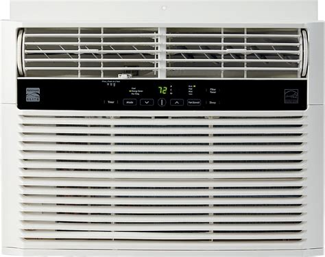 kenmore elite  btu  window mounted room air conditioner