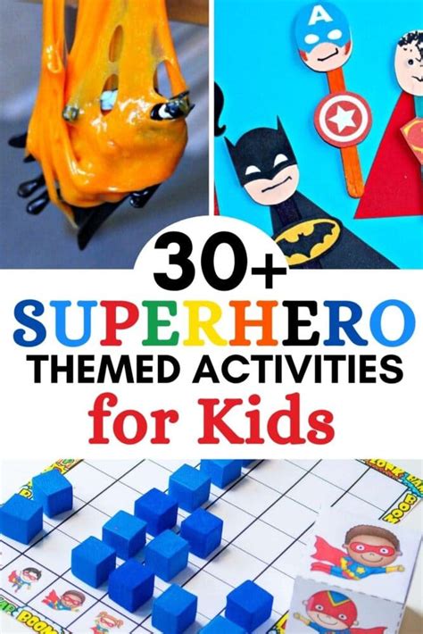 creating  fun superhero unit study  kids  marvel