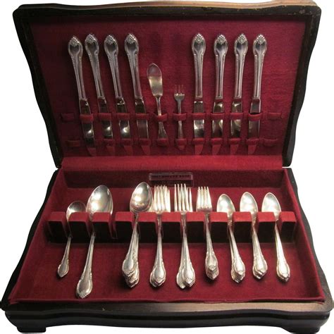 flatware  piece silver plate  rogers bros  remembrance sold  ruby lane