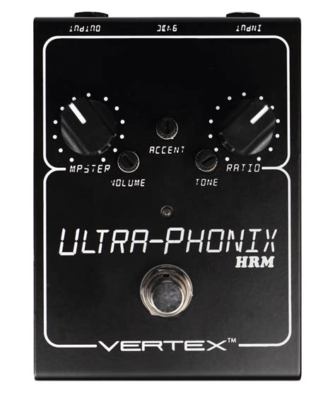 vertex ultraphonix hrm overdrive pedal matts  center
