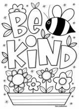 Kindness Bee Arnolds Mrs Happierhuman Tpt sketch template
