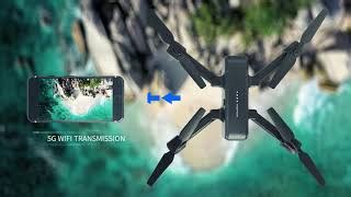 snaptain sp foldable gps fpv drone   camera popular science