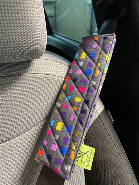 quilted seat belt cover
