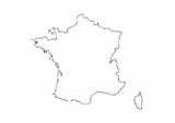 Malvorlage Frankreich Francia Frankreichkarte Oriente Kleurplaten Frankrijk sketch template