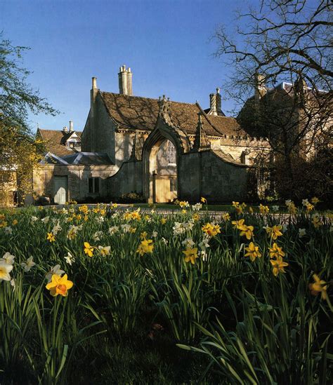 Wiltshire Lacock Abbey In The Village Of Laycock 3 Miles South Of