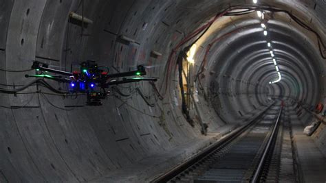 crossrail tunnels  mapping hovering solutions