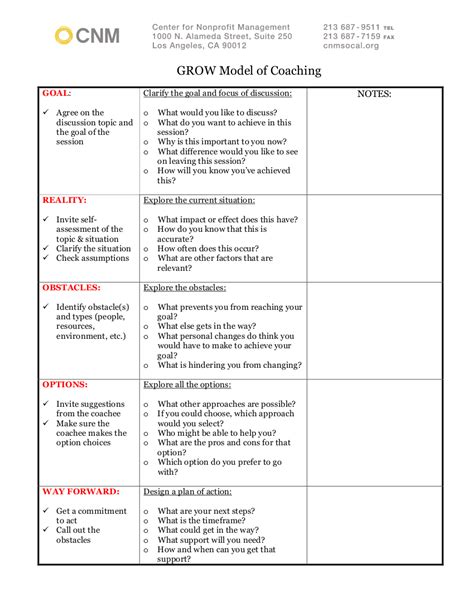 coaching worksheet examples   examples