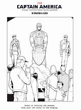 Coloring Pages Soldier Winter Boys Thor Tank sketch template