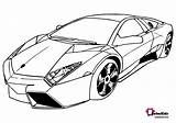 Lamborghini Reventon Bubakids sketch template