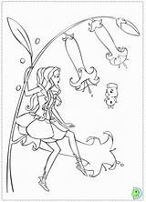 Barbie Fairytopia Coloring Pages Kolorowanki Print Do Dinokids Dzwoneczek Popular Close Eu sketch template