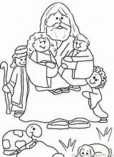 Coloring Bible Pages Kids Printable Story Christian Religious Children Color Jesus Sheets Stories Preschoolers Book Drawing Print Lessons Sheet Class sketch template