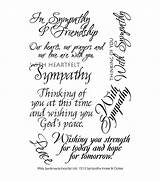Sympathy Sentiments Card Cards Stamps Sayings Clear Coloring Pages Exactly Joann Verses Sentiment Greeting Stamp Sheet Messages Well Rubber Sentimental sketch template