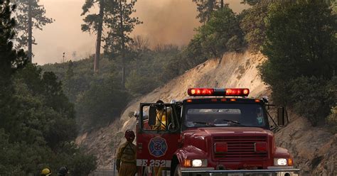 Yosemite Fire Swallowing Everything In Its Path Cbs News