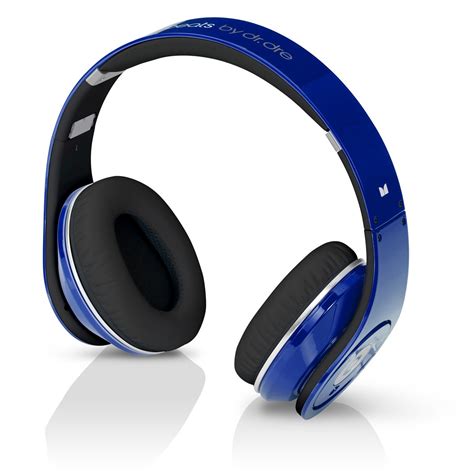 blue stuff blue headphones