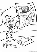 Coloring4free Jimmy Neutron Genius Adventures Coloring Boy Pages Printable sketch template