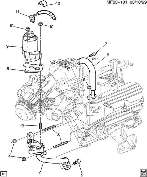 egr valve related parts