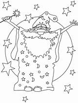 Wizard Coloring Magician Pages Drawing Hat Drawings Getdrawings Getcolorings Kids Color Designlooter Popular Books sketch template