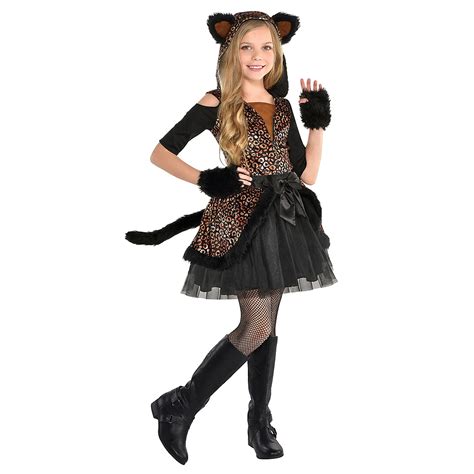 girls spot on leopard costume party city