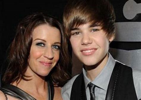 justin biebers mother says his girlfriend selena gomez is good for him