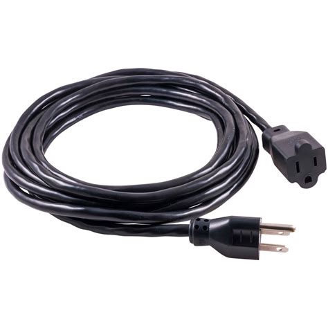 general electric grounded extension cord ft outdoor black