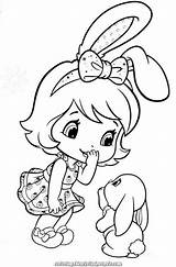 Coloring Pages Strawberry Shortcake Bunny Para Disney Baby Vintage Easter Cute Printable Colorear Color Dibujos Books Princess Dibujar Animados Getdrawings sketch template
