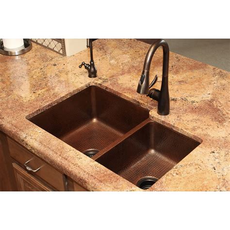 premier copper products      oil rubbed bronze double basin standard drop