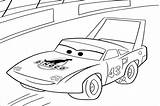 Coloring Cars Pages Weathers Strip sketch template