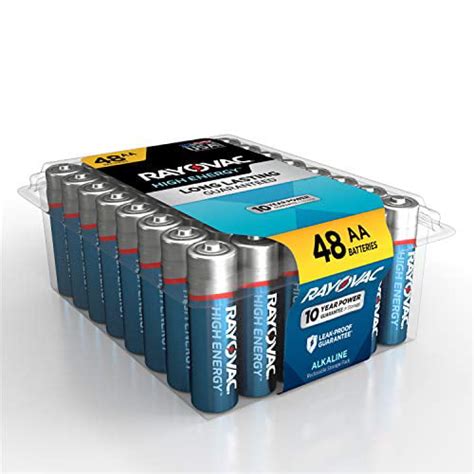 Rayovac Aa Batteries Alkaline Double A Batteries 48 Battery Count