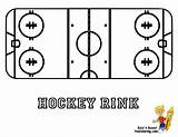 Hockey Rink Nhl Nhltraderumor Yescoloring Stanley sketch template