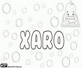 Variant Xaro Charo sketch template