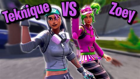 New Thicc Wars ⚔️🍑 Fortnite Thicc Teknique Vs Thicc Zoey