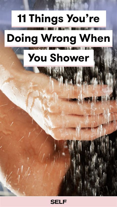 11 things you re doing wrong when you shower shower routine beauty