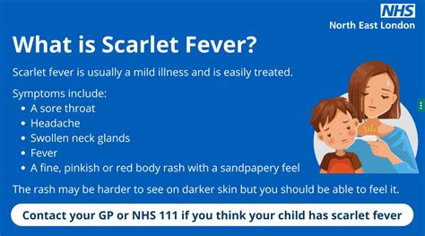Information On Scarlet Fever Strep A Aldersbrook Medical Centre