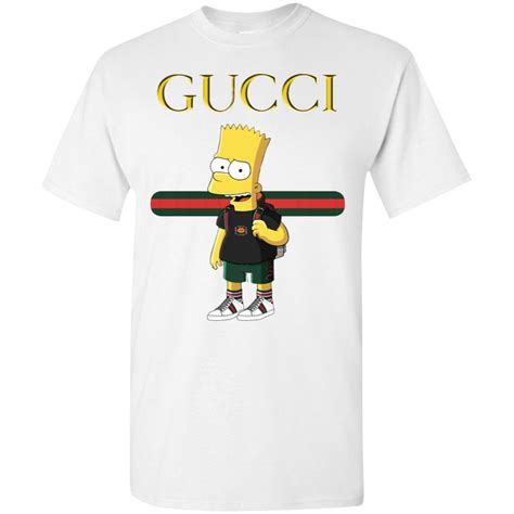 Bart Simpson Gucci T Shirt In 2020 With Images Shirts