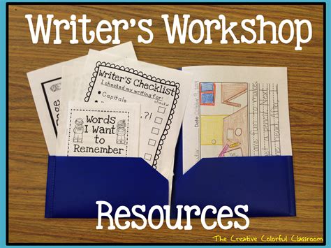 creative colorful classroom writers workshop resources
