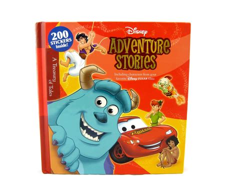 pixar fan disney adventure stories book featuring disneypixar