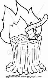 Stump Coloring Clipart Wood Clipground sketch template