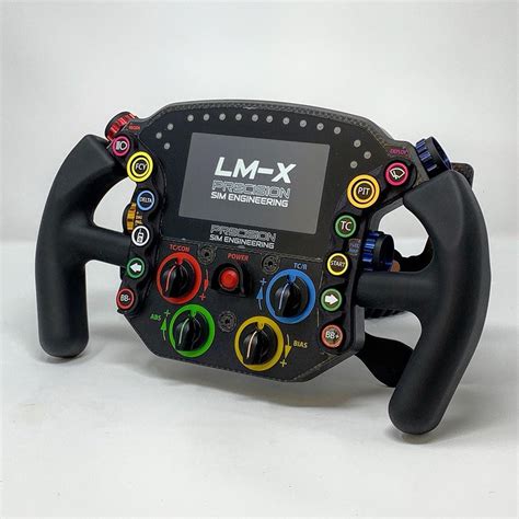 precision sim engineering lm  steering wheel announced bsimracing