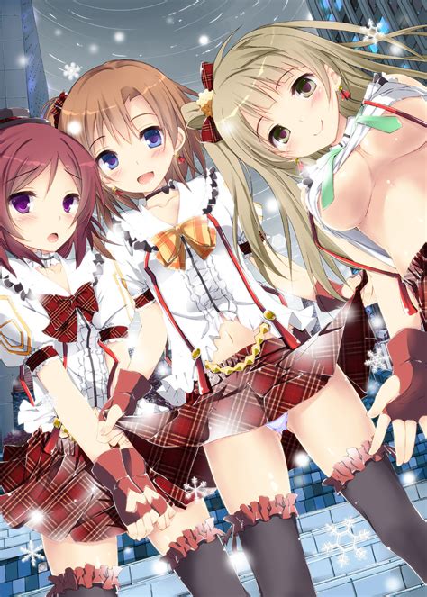 Nishikino Maki Minami Kotori And Kousaka Honoka Love Live And 1