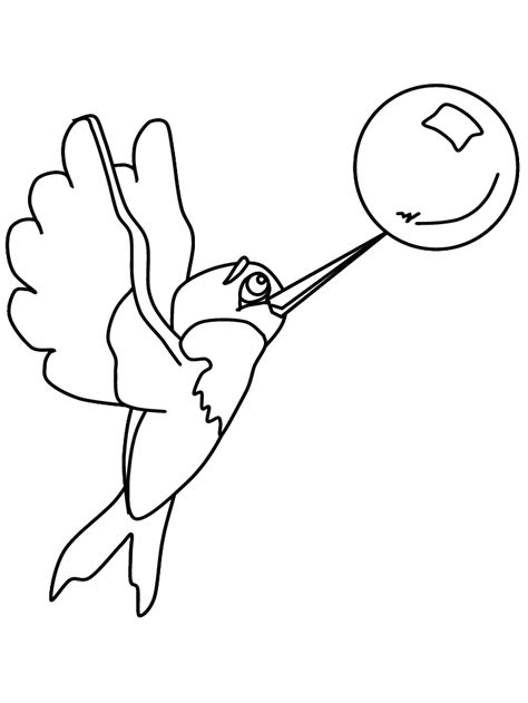 hummingbird coloring page coloring home